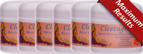 Cleavage Breast Cream - 6 Jars