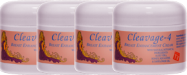 Cleavage Breast Cream - 4 Jars